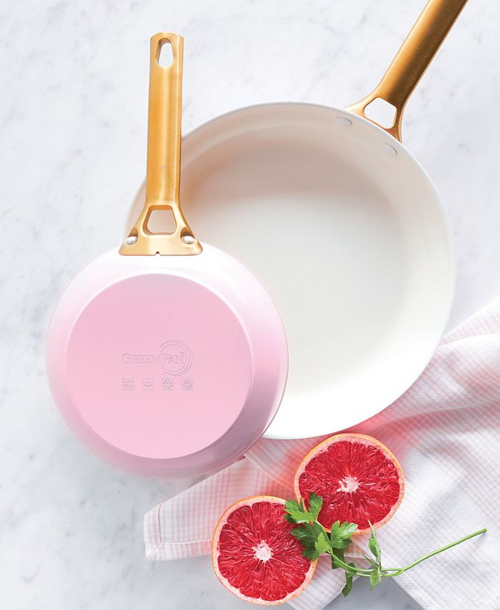 GreenPan Padova Reserve Ceramic Nonstick Cookware Set, 10 Piece Macy's