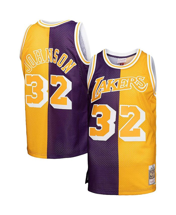 Men's Los Angeles Lakers Magic Johnson Mitchell & Ness Purple