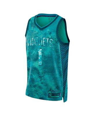ウェア Lamelo Ball swingman jersey Men's Fanatics LaMelo Ball Teal Charlotte Hornets Fast Break