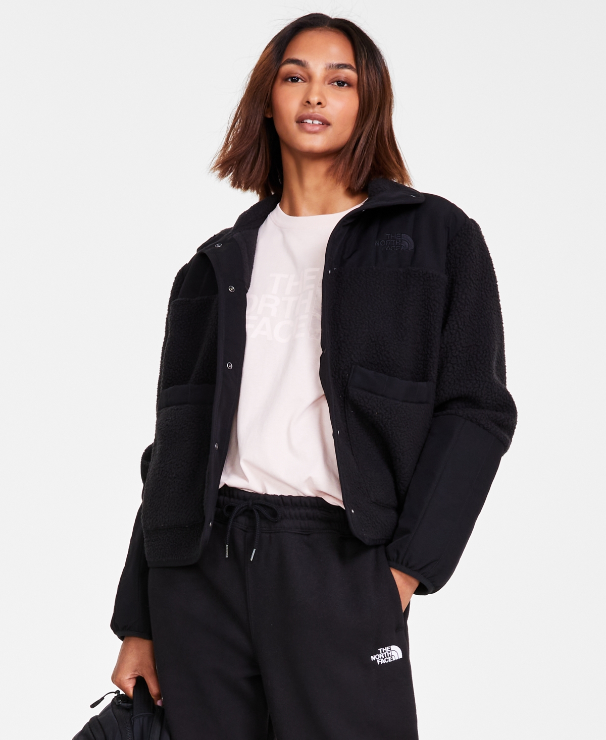 Shop The North Face Women's Cragmont Fleece Jacket In Tnf Black