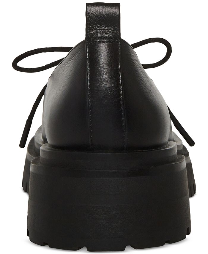 Steve Madden Women's Landon Platform Lug Sole Oxford Loafers Macy's