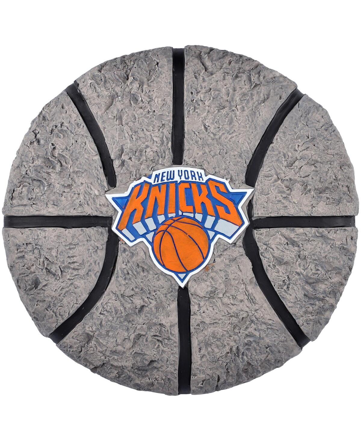 New York Knicks Ball Garden Stone - Gray