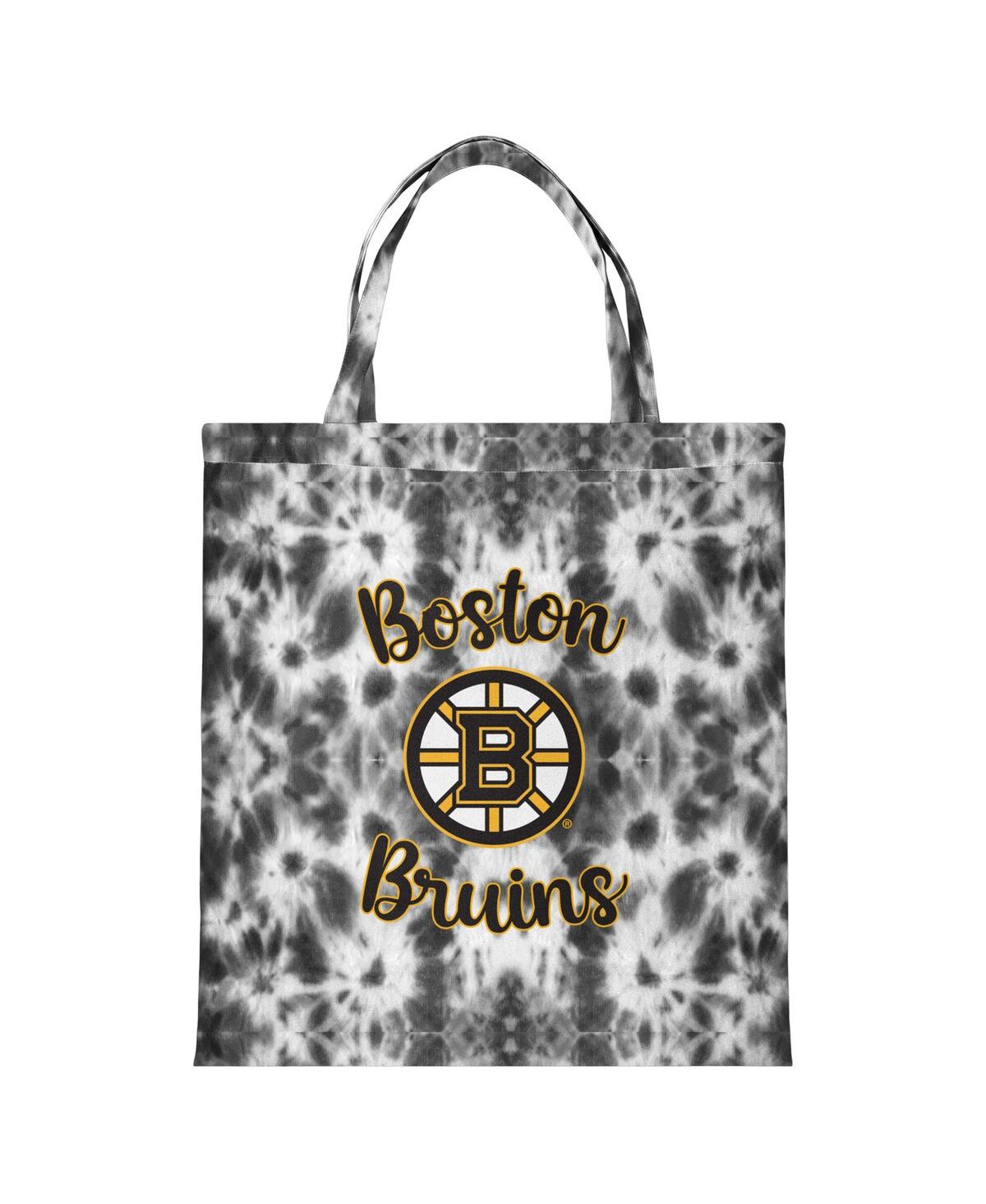 Women's Foco Boston Bruins Script Wordmark Tote Bag - Charcoal