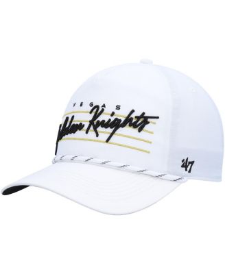 Men's White Vegas Golden Knights Downburst Hitch Snapback Hat