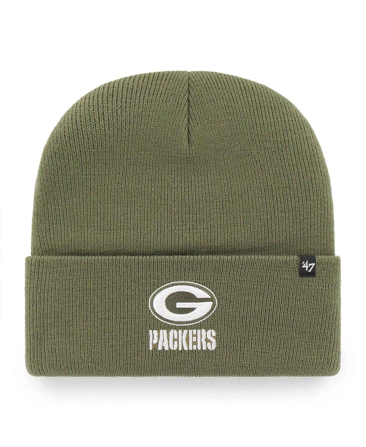 Shop 47 Brand Women's ' Green Green Bay Packers Haymaker Cuffed Knit Hat