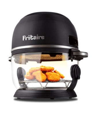 Self Cleaning Glass Bowl Air Fryer Set, 4 Piece