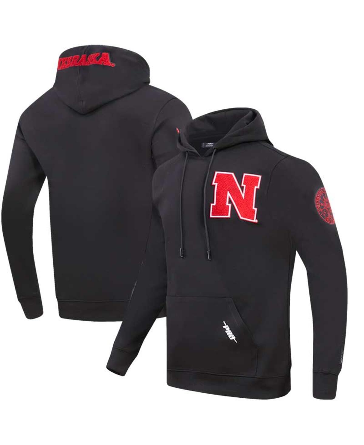 Men's Pro StandardNebraska Huskers Classic Pullover Hoodie - Black