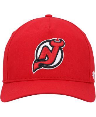 Men's Red New Jersey Devils Primary Hitch Snapback Hat