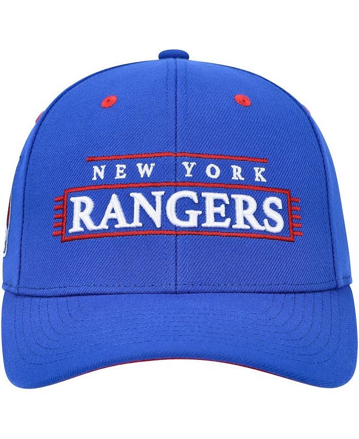 Mitchell & Ness Men's Blue New York Rangers LOFI Pro Snapback Hat - Macy's