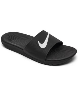 Nike Little Kids Nike Kawa Slide Sandals from Finish Line - Macy's