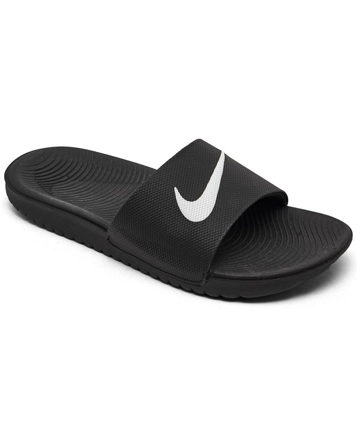 Nike Little Kids Nike Kawa Slide Sandals from Finish Line - Macy's