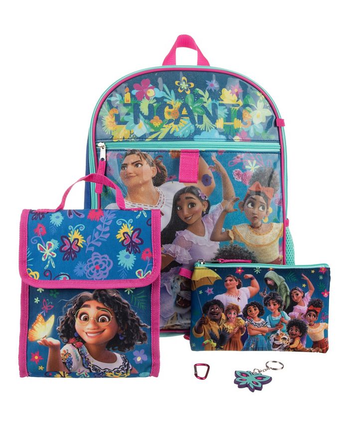 Bioworld Disney Encanto Magic of Family Kids Backpack with Lunch Tote