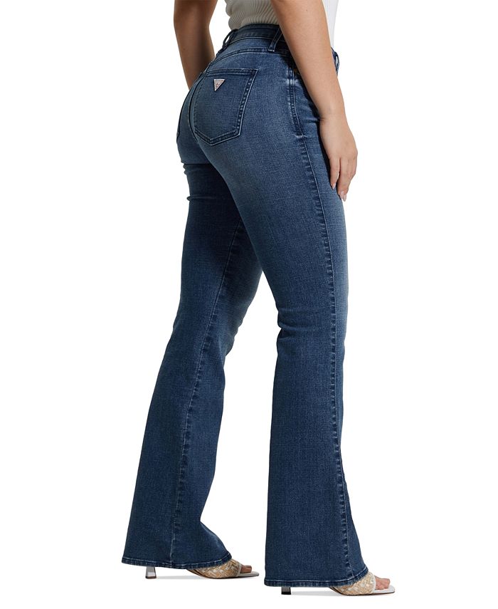 Jeans Guess Los Angeles Flare Taille 26 | Denim Bleu Stretch Femme