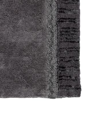 Braided Medallion Colorblocked Bath Rug, 24" x 60"