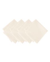 LAUREN RALPH LAUREN NEW IVORY BEIGE COTTON CLOTH DINNER NAPKINS