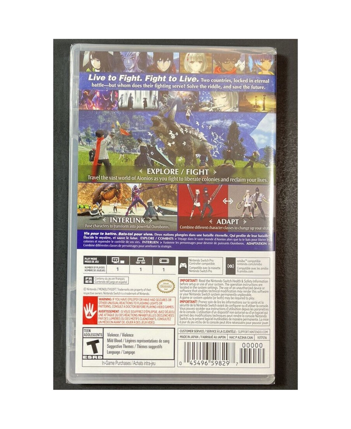 Xenoblade Chronicles 3 - Nintendo Switch