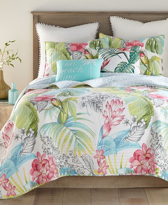 Levtex Home Kalani Reversible 3 Piece Quilt Set, Full/Queen Macy's