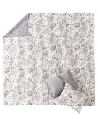 Ophelia Reversible 3-Pc. Quilt Set, Full/Queen