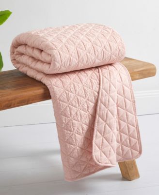 Homthreads Rowan Reversible Quilted Throw, 50" x 60"