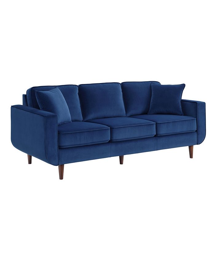 Macys 2025 velvet sofa