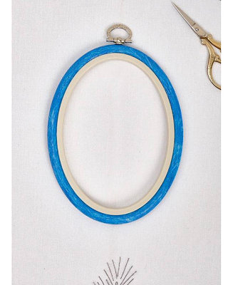 Cadre tambour a broder ovale 20x25cm - Un grand marché Cadre tambour a broder ovale 20x25cm - Un grand marché