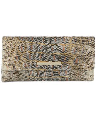 Brahmin Cordelia Ombre Melbourne Embossed Leather Wallet