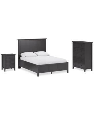 Hedworth Queen 3-Pc. Set (Bed, Chest & Nightstand)