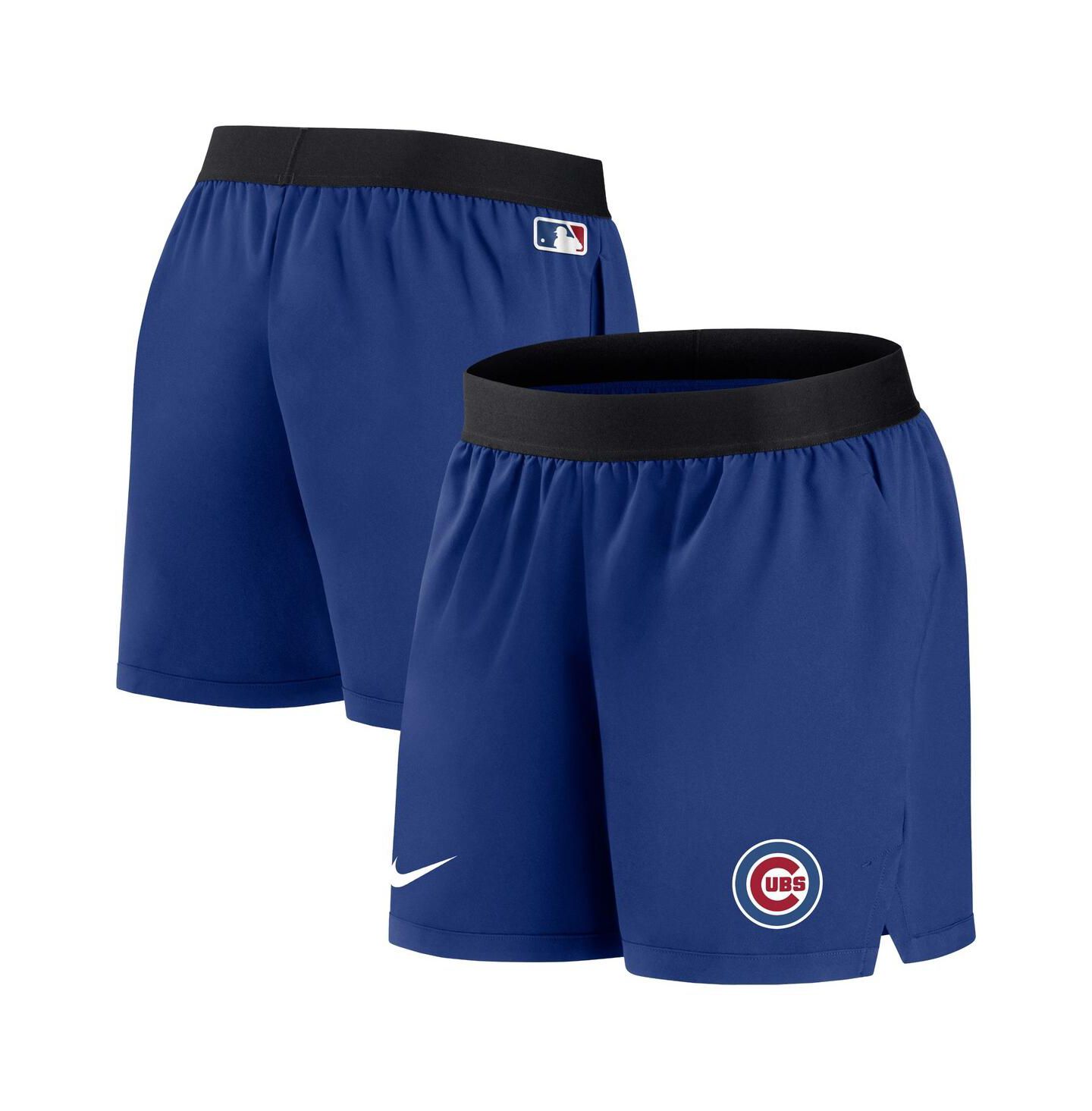 Женские шорты Nike Royal Chicago Cubs Authentic Collection Team Performance — фото 1