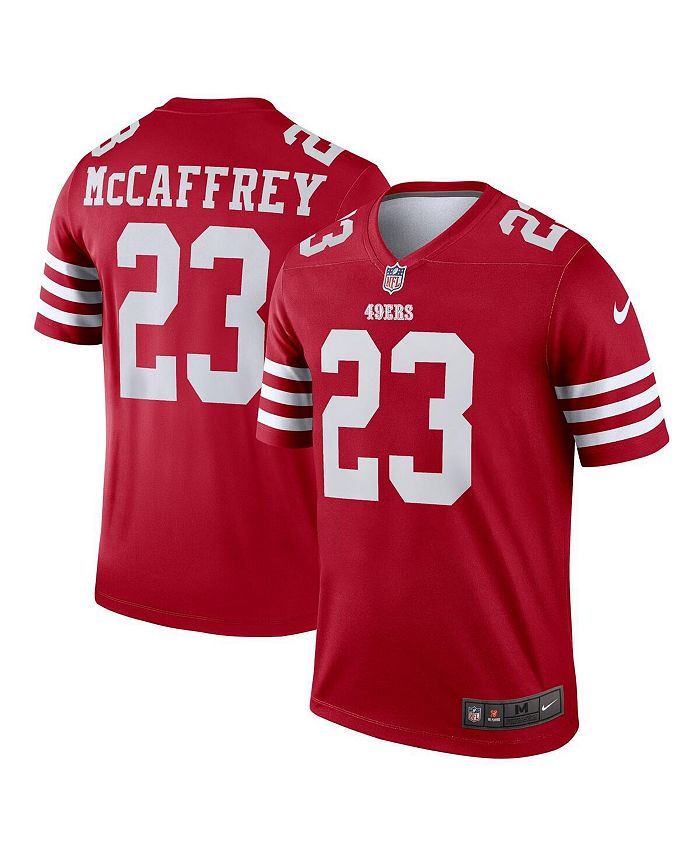 Nike Men's Christian McCaffrey Scarlet San Francisco 49ers Legend ...