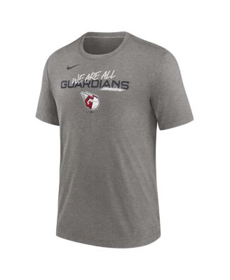 Men's Heather Charcoal Cleveland Guardians We Are All Tri-Blend T-shirt