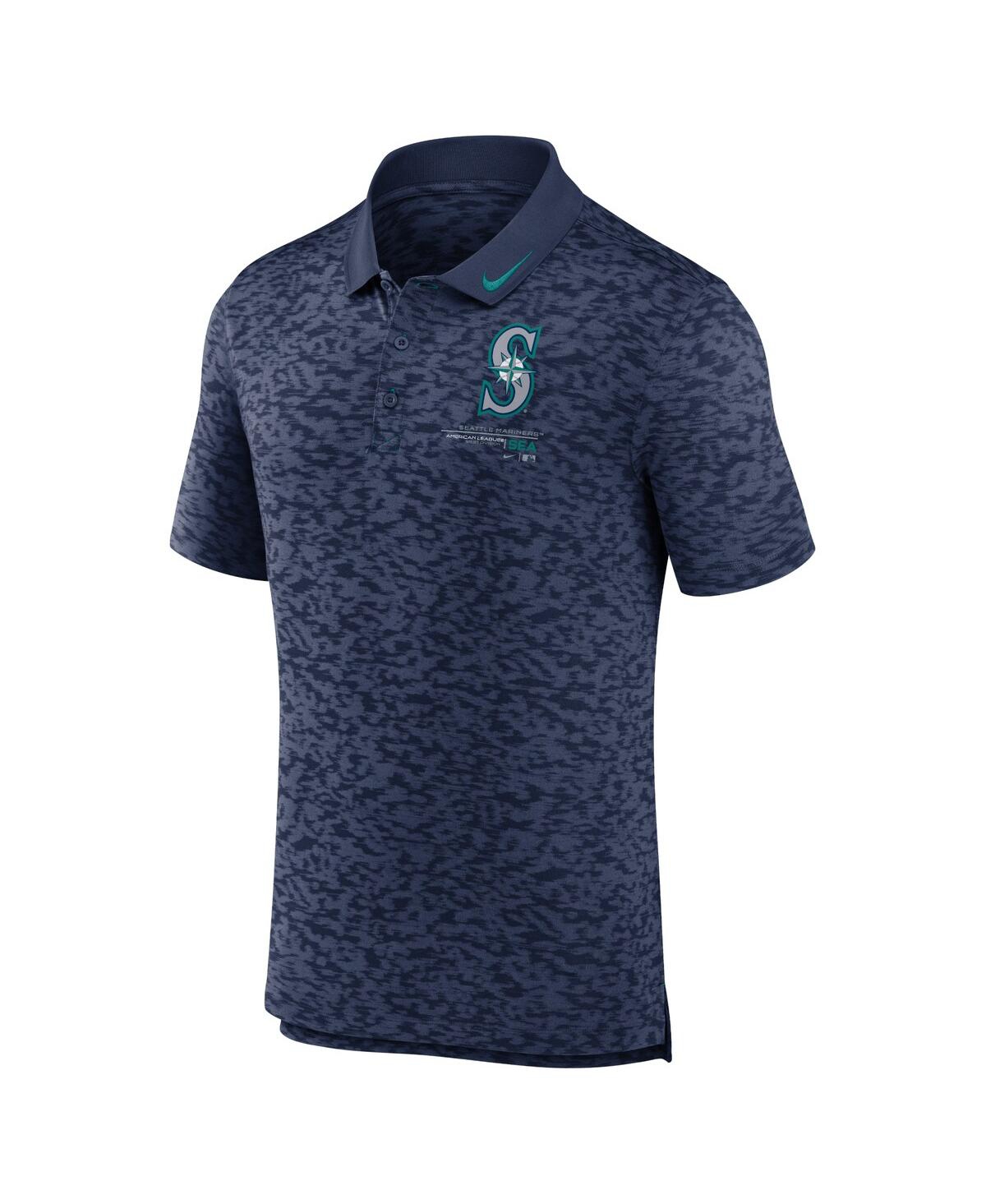 Shop Nike Men's  Navy Seattle Mariners Next Level Polo Shirt