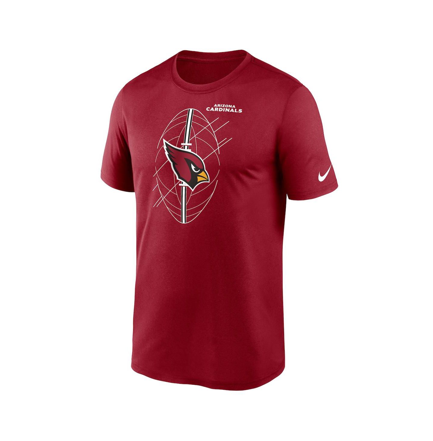 Мужская футболка Nike Cardinal Arizona Cardinals Legend Icon Performance — фото 3