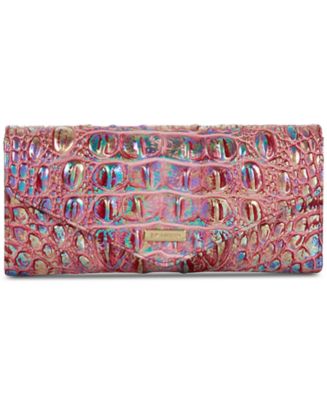 Brahmin Veronica Melbourne Embossed Leather Wallet - Macy's