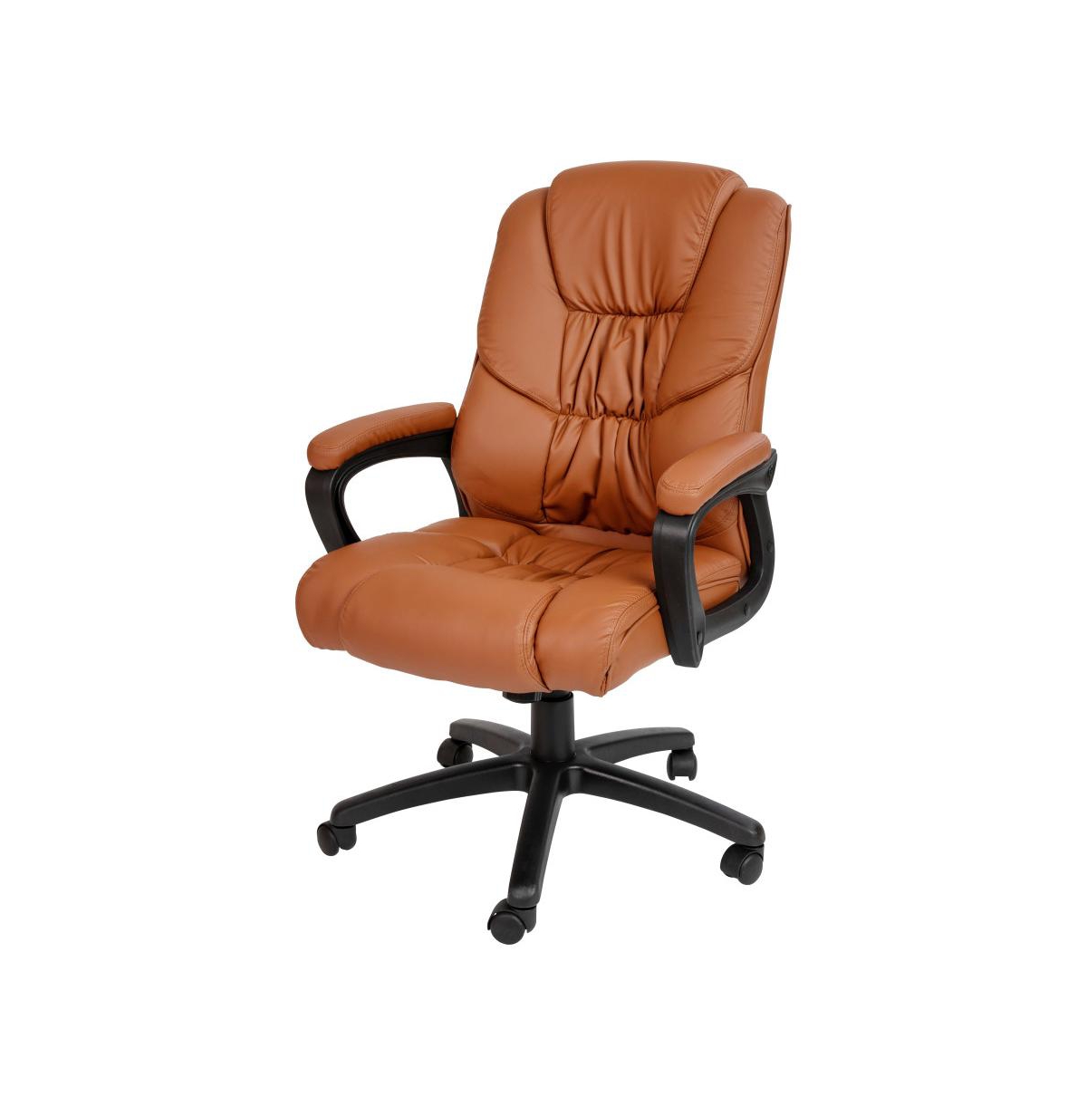 Emma+Oliver Big & Tall 400 Lb. Rated Leathersoft Office Chair - Desk Chair
