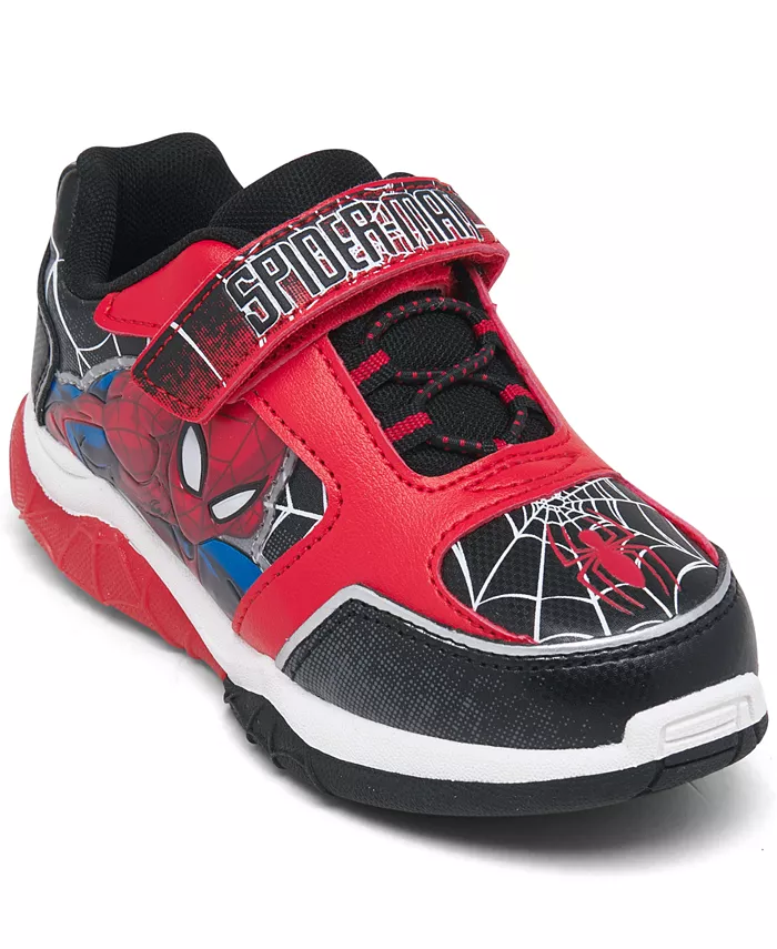 macys.com | Toddler Boys Spider-Man Stay-Put Closure Light-Up Casual Sneakers