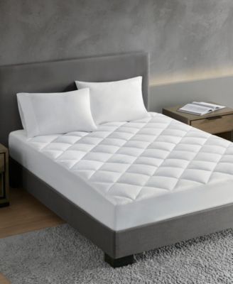 Signature Dobby Cotton Water-Resistant Mattress Pad, Queen