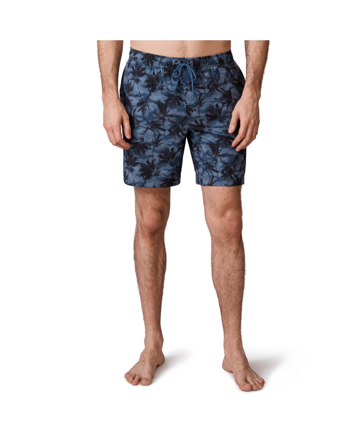 Free Country Men's Tropical Camo Swim Short In Dark Navy Camo | ModeSens