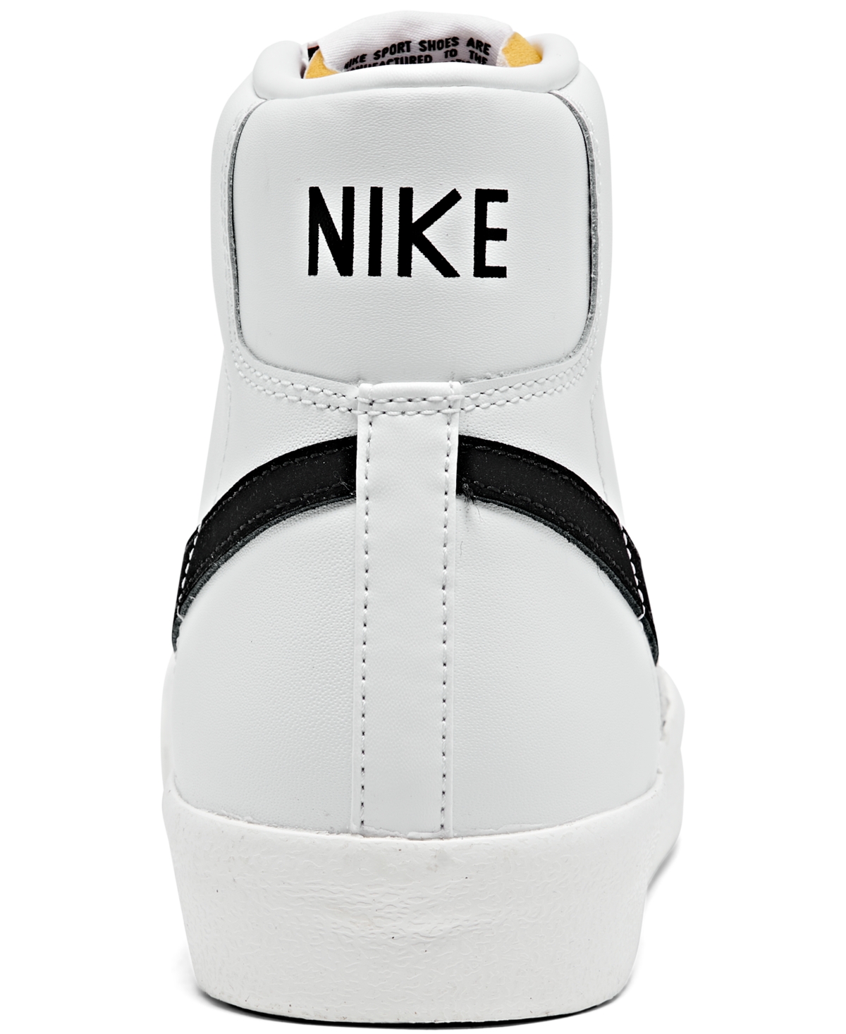 Nike Men's Blazer Mid 77 Vintage-Like Casual Sneakers from Finish Line - Black