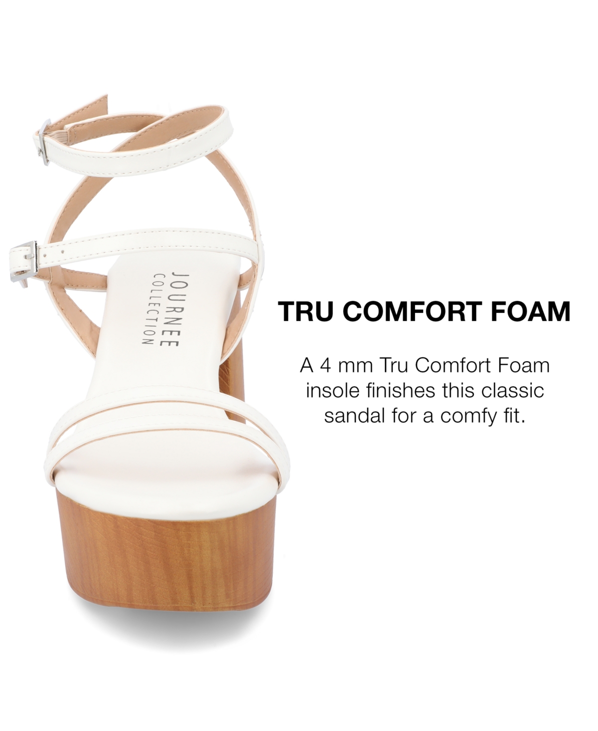 Journee Collection Women's Emerynn Platform Sandals