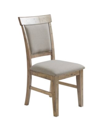 Oliver 20" 2 Piece Wood Frame Upholstered Dining Side Chair