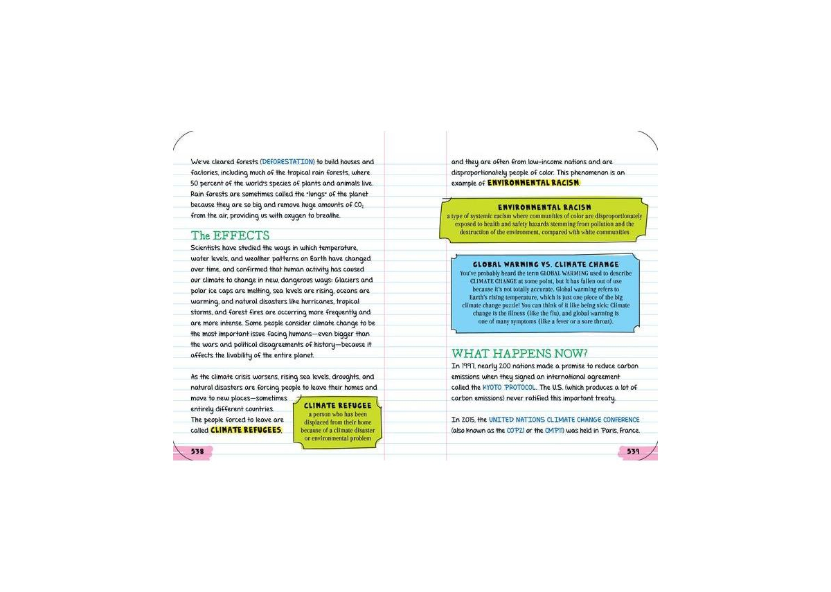 Everything You Need to Ace World History in One Big Fat Notebook, 2nd Edition- The Complete Middle School Study Guide by Workman Publishing