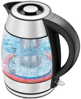 1.8L Stay Hot Electric Kettle with Tea Infuser