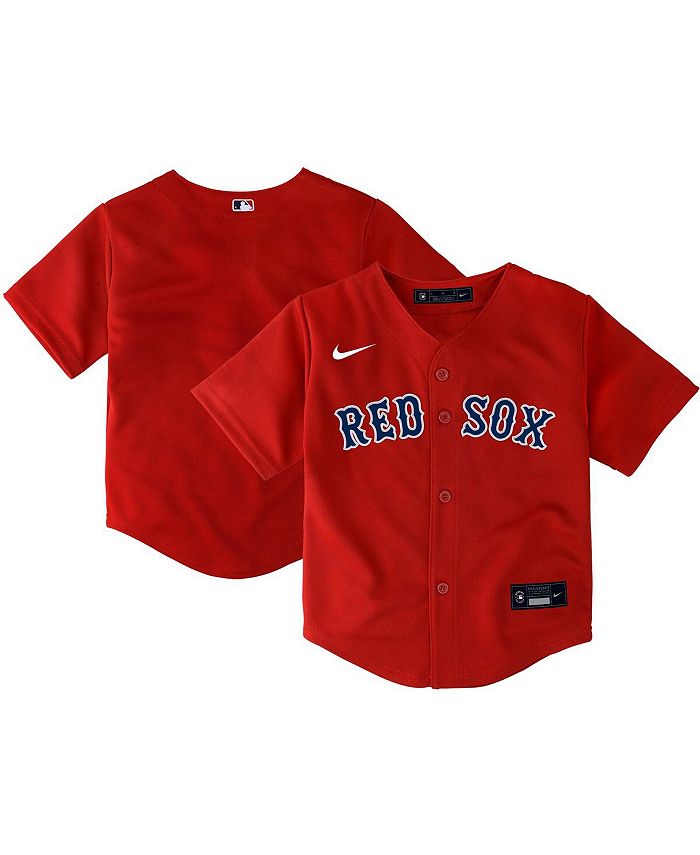Men's Boston Red Sox Nike Red Alternate Replica Custom Jersey