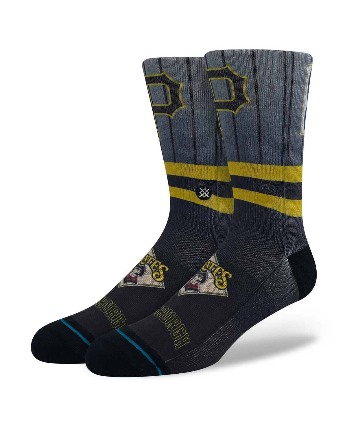 Shop Stance Men's  Pittsburgh Pirates Cooperstown Collection Crew Socks In Multi