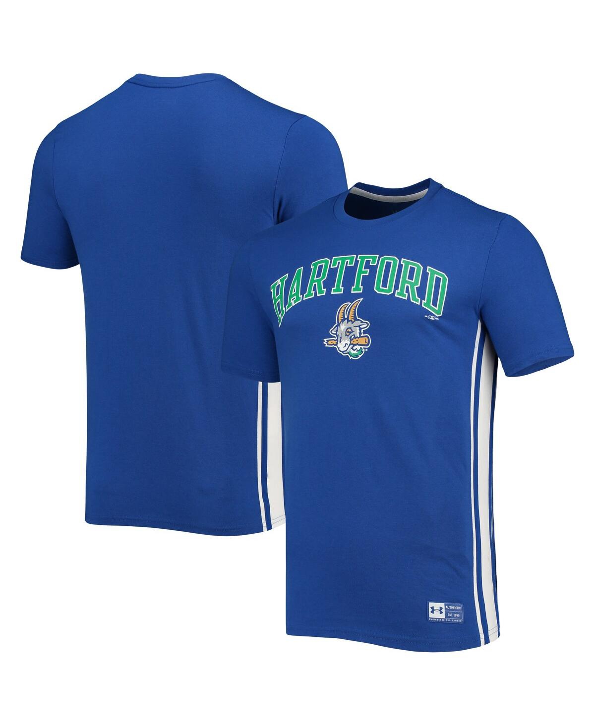 Men's Under ArmourHartford Yard Goats Game Day T-shirt - Royal
