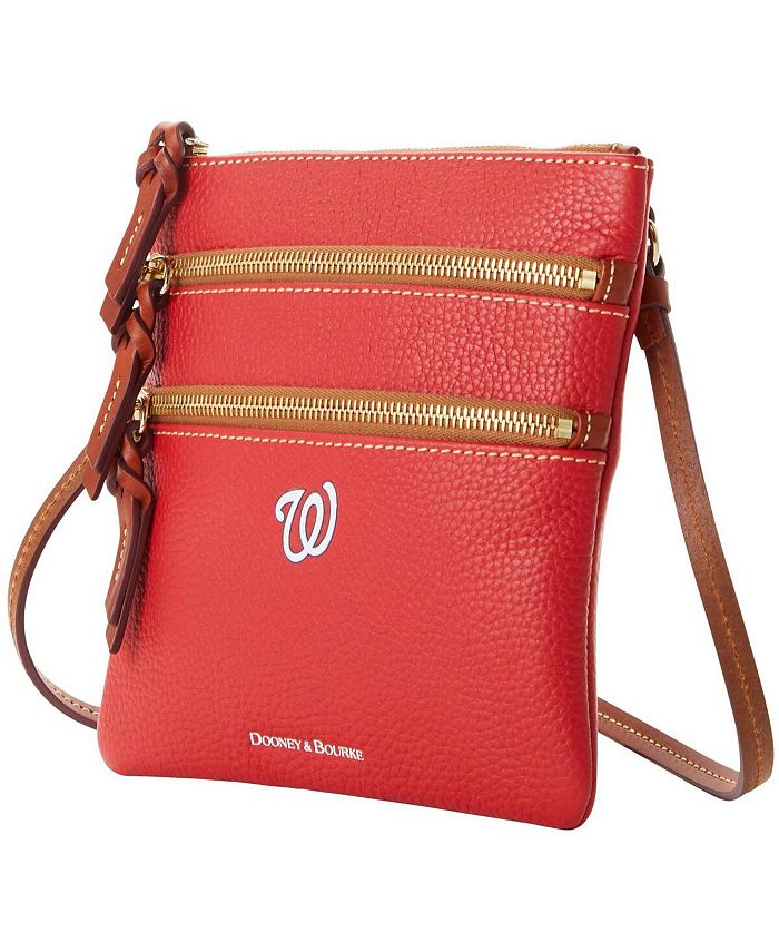 Dooney & Bourke Women's Washington Nationals Pebble TripleZip Core