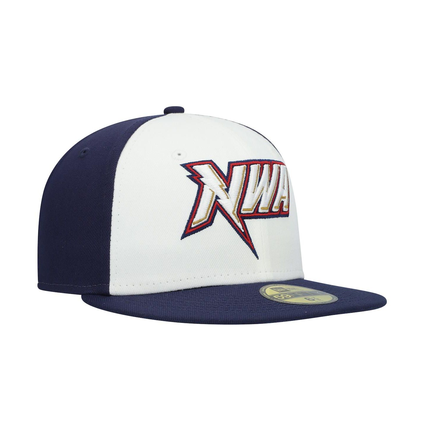 Мужская кепка New Era White Northwest Arkansas Naturals Authentic Collection Team Alternate 59FIFTY Fitted Hat — фото 4
