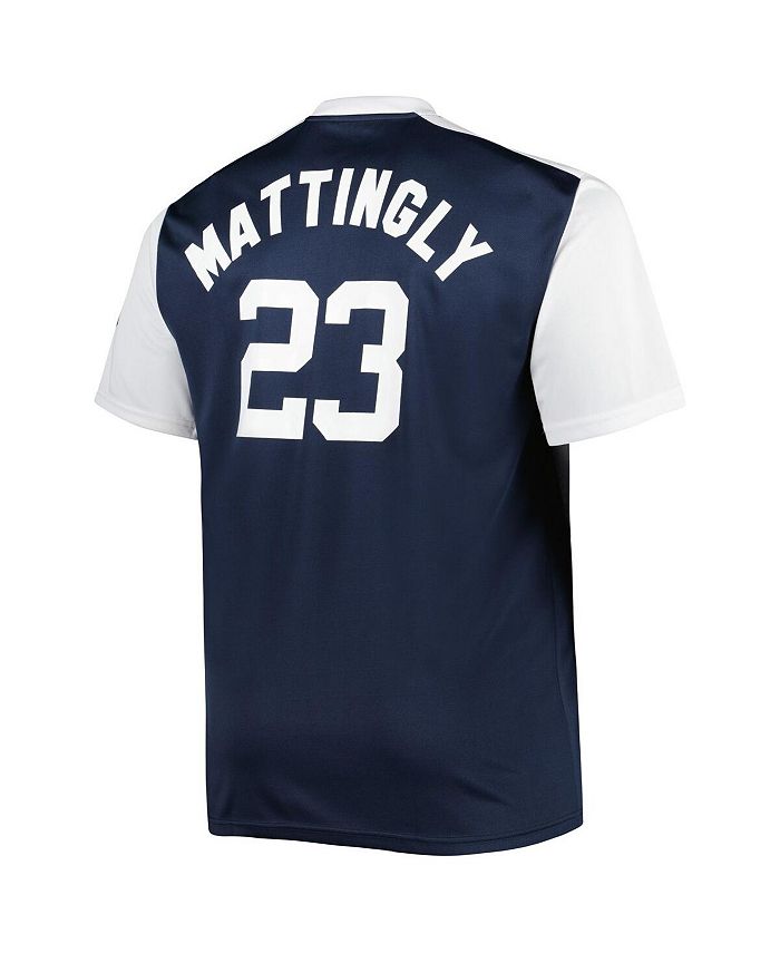 Profile Men's Don Mattingly Navy, White New York Yankees Cooperstown  Collection Replica Player Jersey - Macy's
