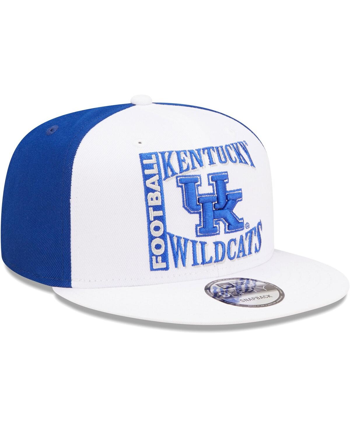 Men's New Era Blue Kentucky Wildcats Retro Sport 9FIFTY Snapback Hat - Blue