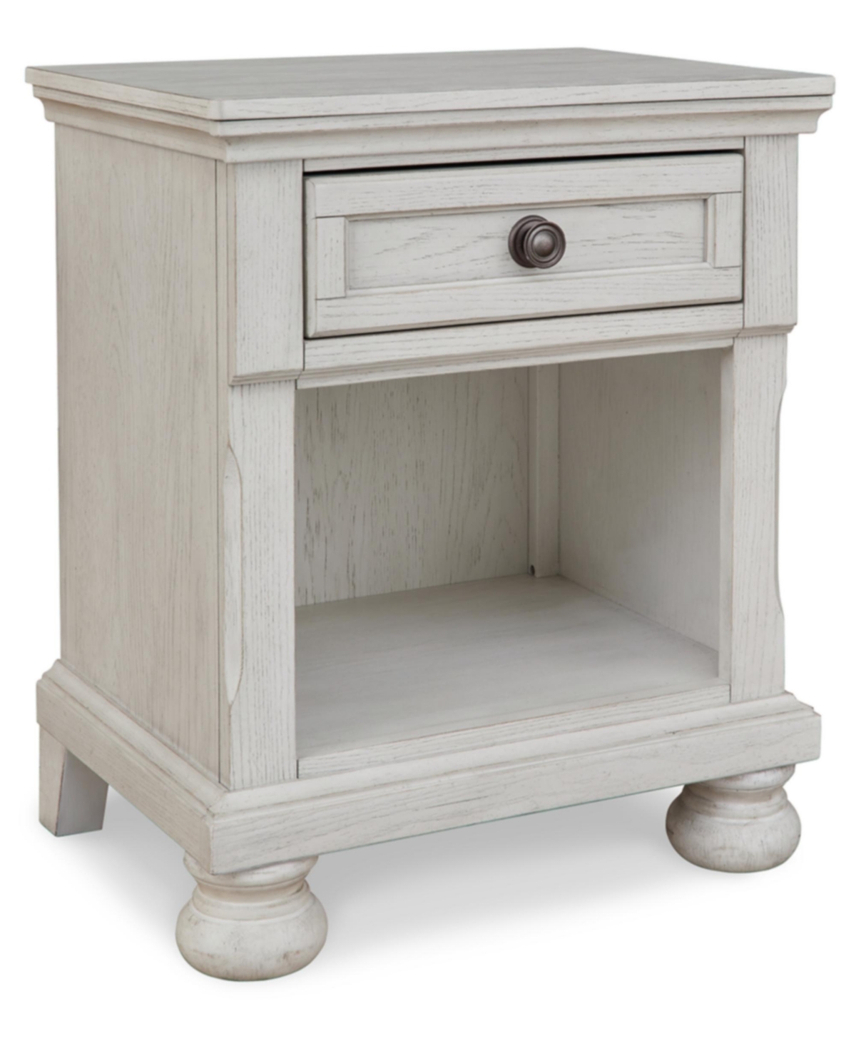 Signature Design By Ashley 26.63" Wood Nightstand In White
